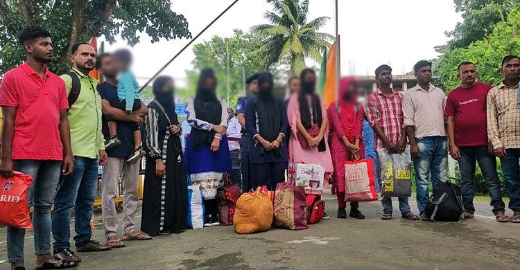 ভারতে কারাভোগ শেষে ফিরলেন ১৪ বাংলাদেশি